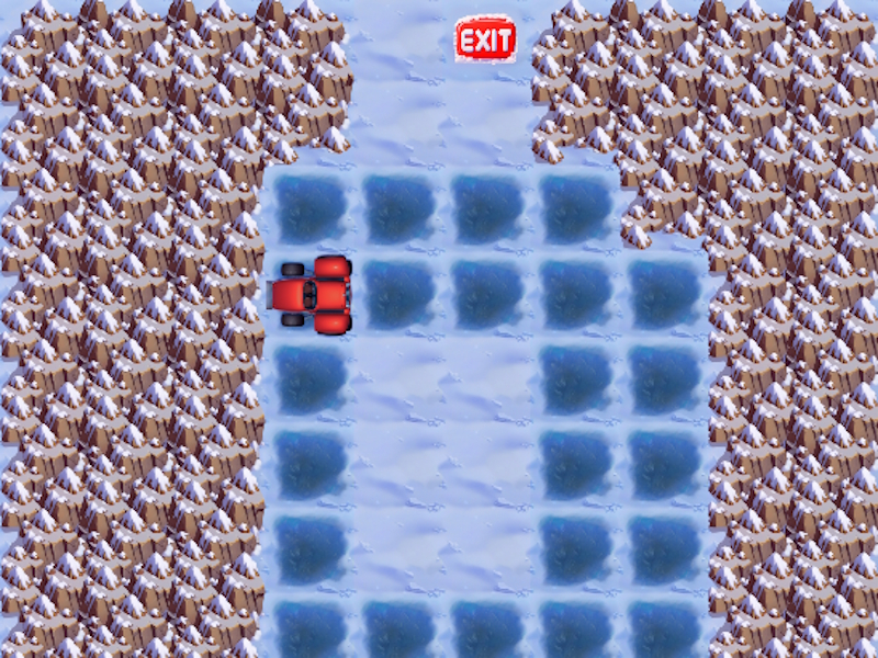 Xogo Xmas Snow Challenge Maze Puzzle en liña