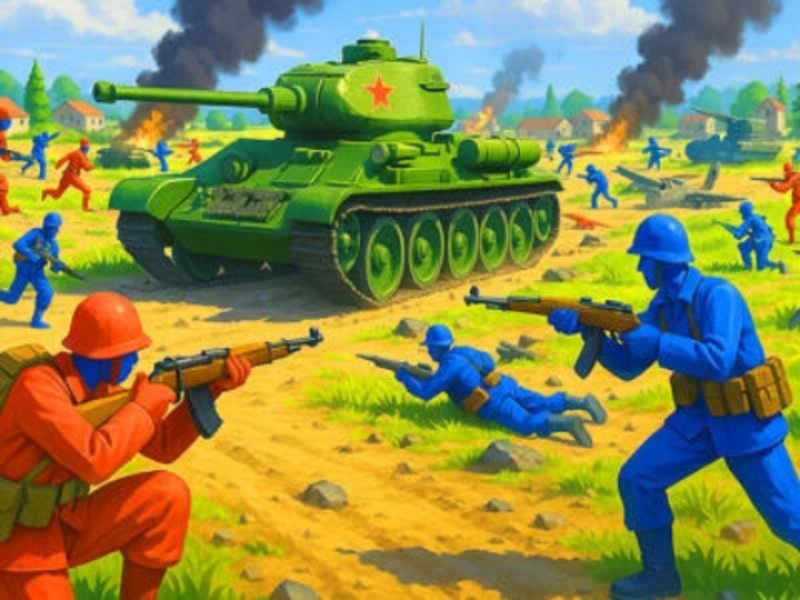 Xogo Flashpoint de operación: vermello- guerra azul en liña
