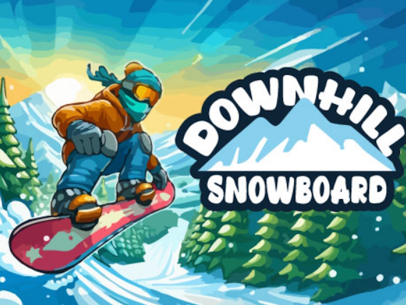 Xogo Snowboard de baixada en liña
