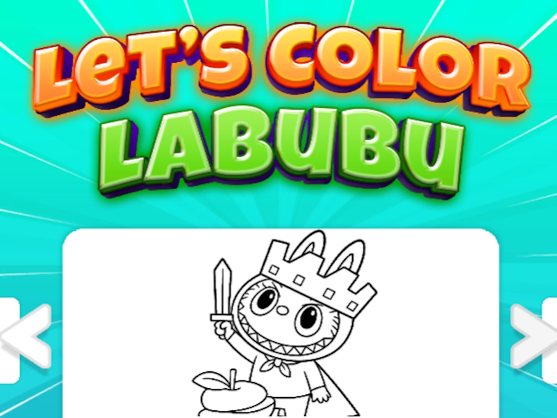 Xogo Imos colorear Labubu en liña