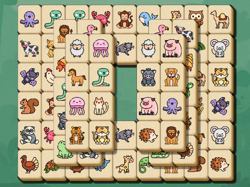 Xogo Critter Mahjong Solitaire en liña