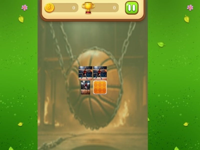 Xogo Partido de memoria de baloncesto en liña