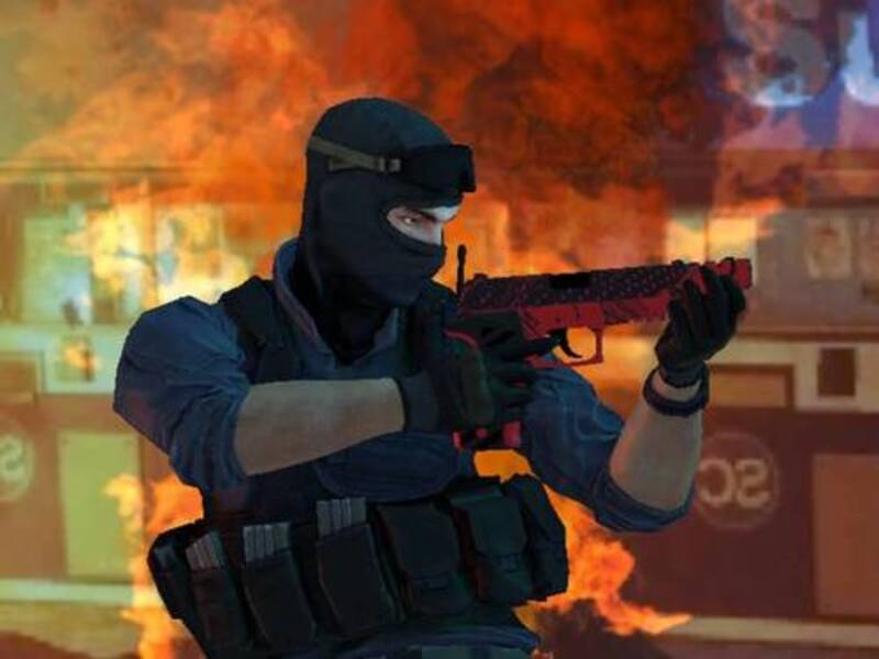 Xogo Counter vs Terrorist Strike en liña