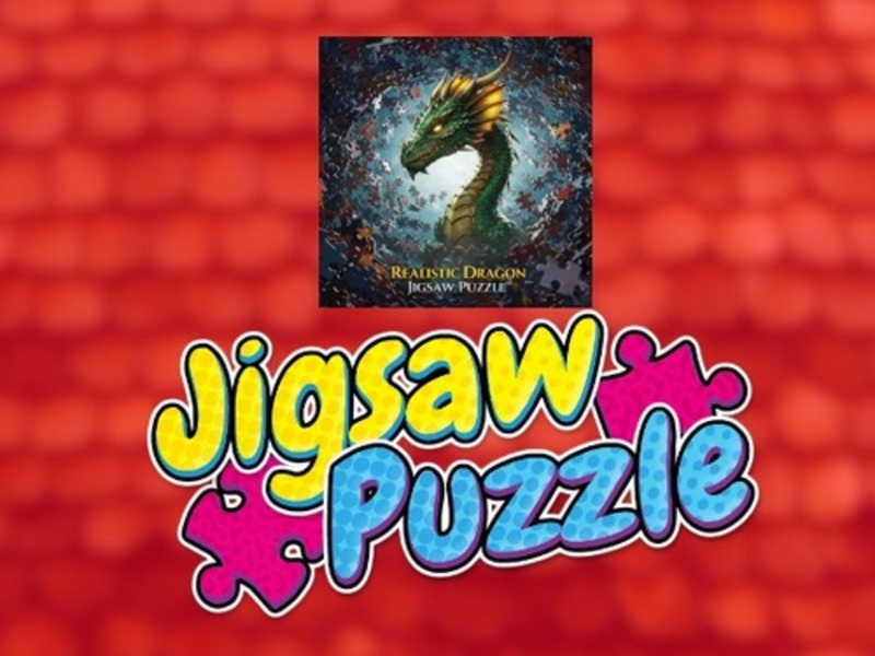 Xogo Puzzle realista de dragón en liña