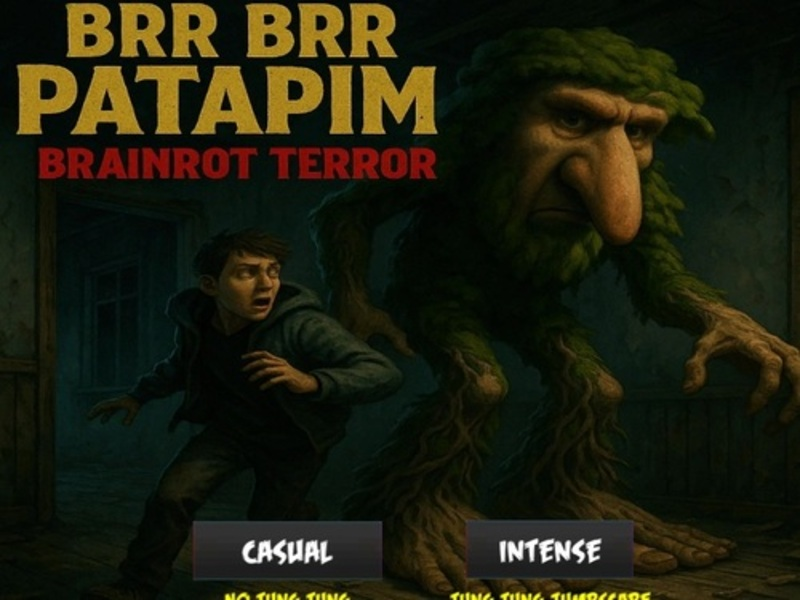 Xogo Brr Brr Patapim Brainrot Terror en liña