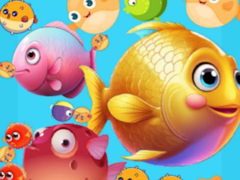 Xogo Fusión de peixes en liña