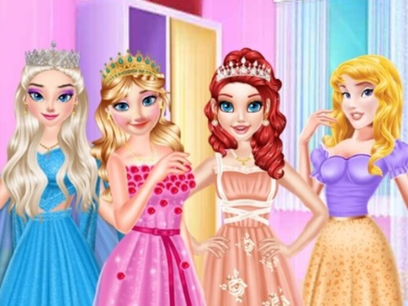 Xogo Banquete de princesa a broma real en liña