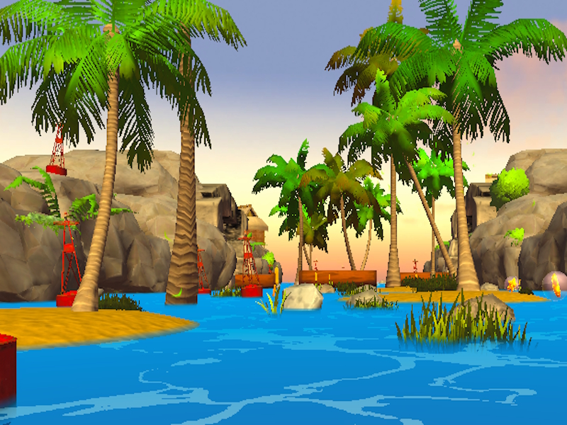 Xogo Rider de verán 3d en liña