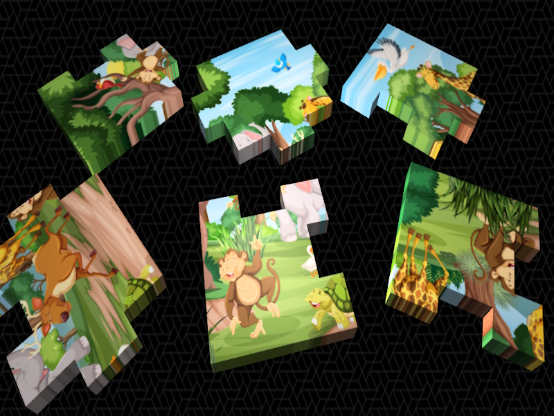 Xogo Puzzle 3D Jigsaw en liña