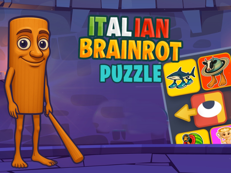 Xogo Puzzle de Brainrot italiano en liña