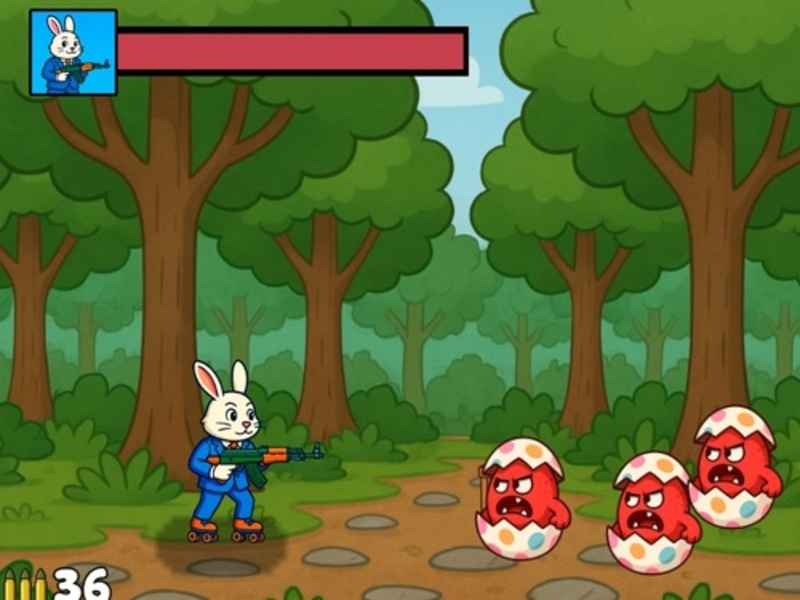 Xogo Monstros de ovos de Pascua en liña
